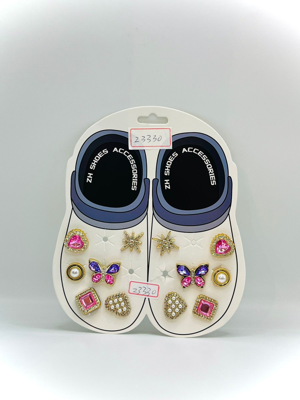 Kit Pingentes Borboleta Rosa Pink