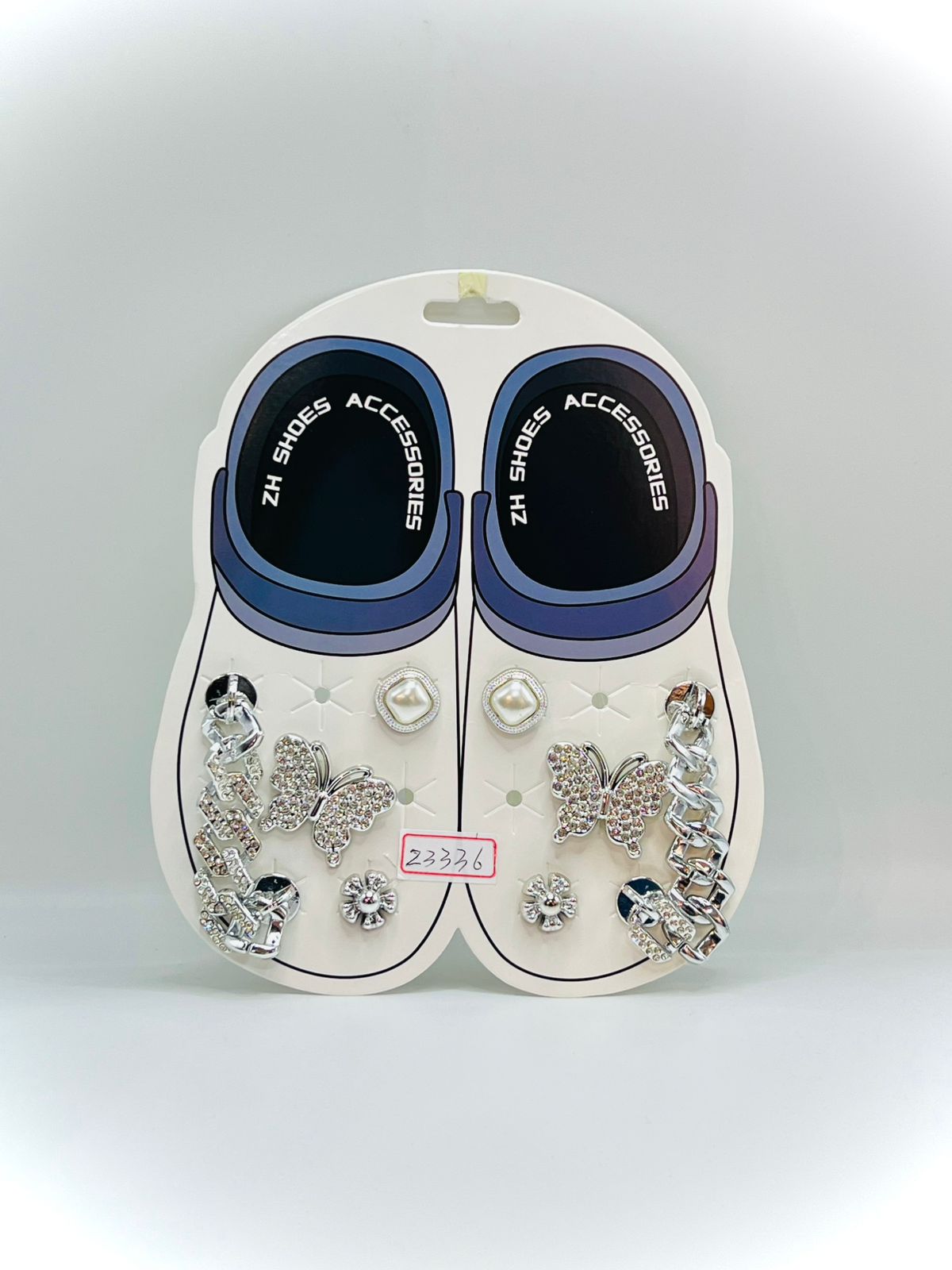 Kit Pingentes Borboleta Prata Corrente