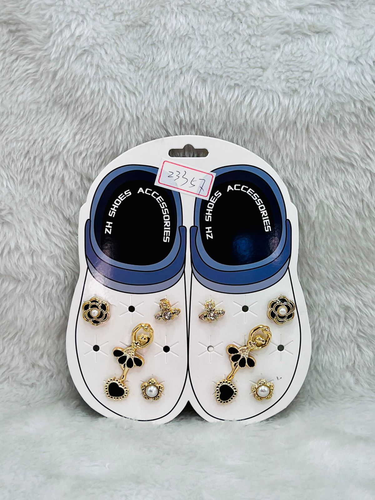 Kit Pingentes Bailarina Flor Preta