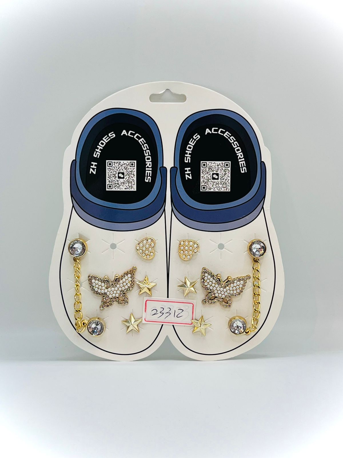 Kit Pingentes Borboleta Cristal Estrela