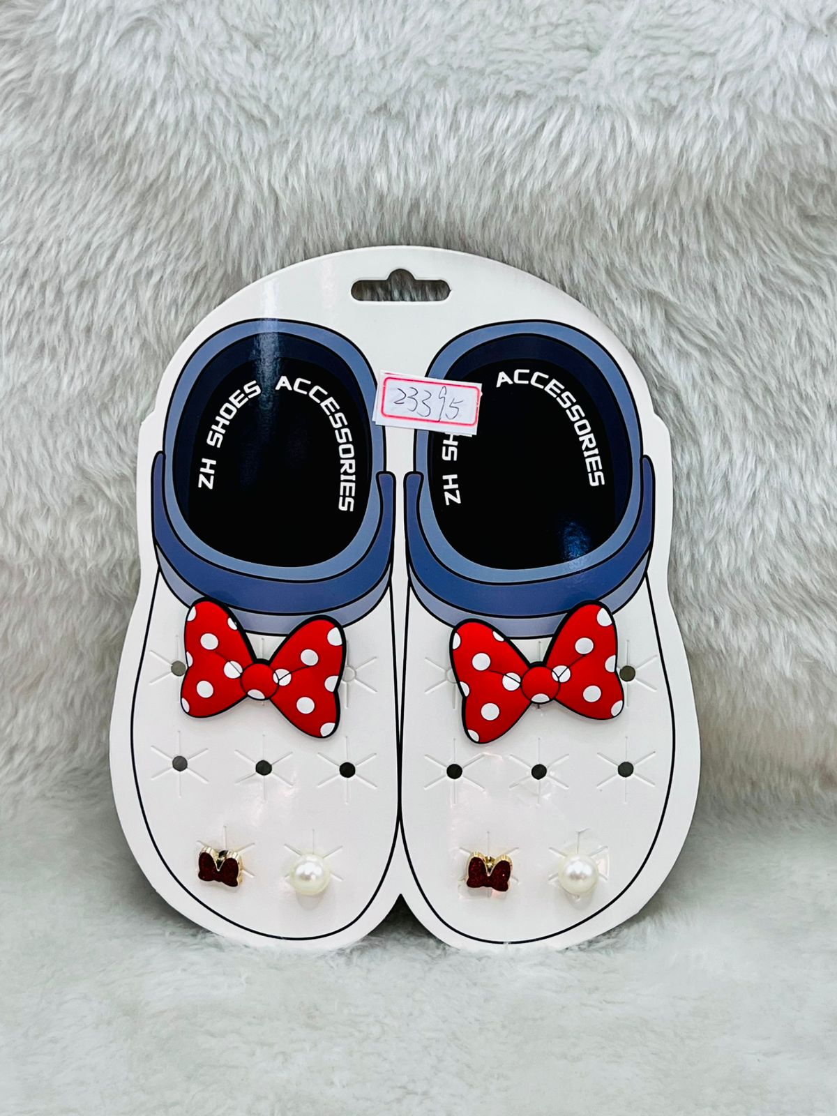 Kit Pingentes Laço Minnie Bolinhas